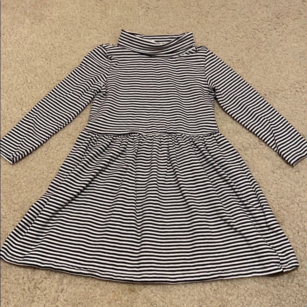 Soft and stretchy turtleneck dress
